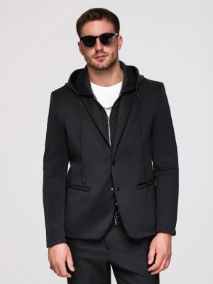 Marynarka męska jesienna Ombre Clothing ze sklepu: ombre w kategorii: Marynarki męskie - zdjęcie 2F79836-D9D-2071_152913-5