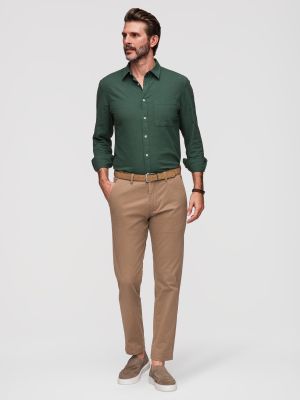 Spodnie męskie casual jesienne Ombre Clothing ze sklepu: ombre w kategorii: Spodnie męskie - zdjęcie 2F79836-D9D-2071_153017