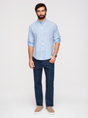 Koszula męska z kołnierzykiem button down Ombre Clothing ze sklepu: ombre w kategorii: Koszule męskie - zdjęcie 2F79836-D9D-2071_153106