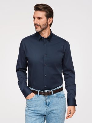 Ombre Clothing - Koszula męska z klasycznym kołnierzykiem ze sklepu: ombre w kategorii: Koszule męskie - zdjęcie 2F79836-D9D-2071_153901