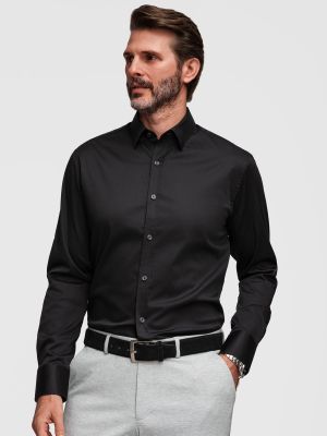 Ombre Clothing - Koszula męska z klasycznym kołnierzykiem ze sklepu: ombre w kategorii: Koszule męskie - zdjęcie 2F79836-D9D-2071_153901