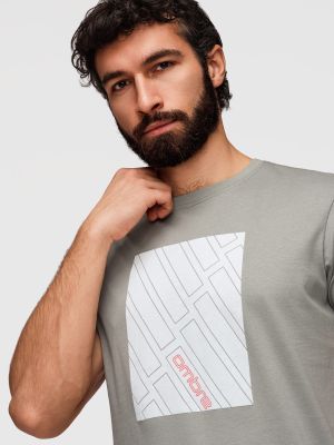 T-shirt męski wiosenny Ombre Clothing ze sklepu: ombre w kategorii: T-shirty męskie - zdjęcie 2F79836-D9D-2071_154345