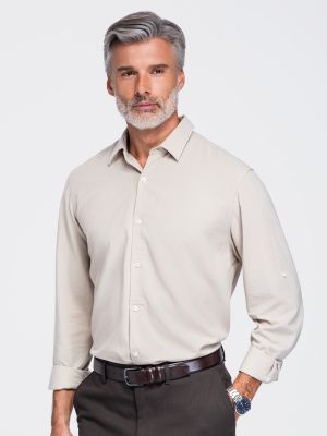 Koszula męska z klasycznym kołnierzykiem Ombre Clothing ze sklepu: ombre w kategorii: Koszule męskie - zdjęcie 2F79836-D9D-2071_155702