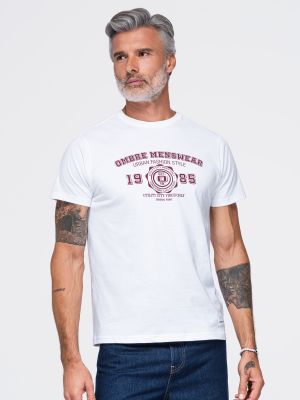 T-shirt męski Ombre Clothing ze sklepu: ombre w kategorii: T-shirty męskie - zdjęcie 2F79836-D9D-2071_161280