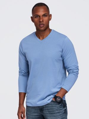 Ombre Clothing - T-shirt męski na wiosnę ze sklepu: ombre w kategorii: T-shirty męskie - zdjęcie 2F79836-D9D-2071_161360