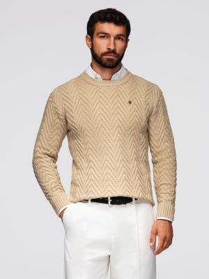 Ombre Clothing - Sweter męski ze sklepu: ombre w kategorii: Swetry męskie - zdjęcie 2F79836-D9D-2071_161390