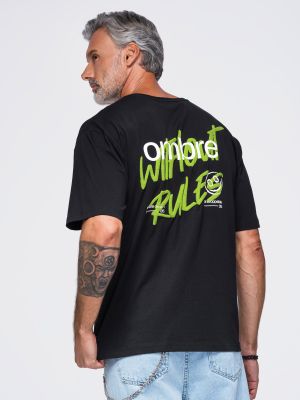 T-shirt męski wiosenny Ombre Clothing ze sklepu: ombre w kategorii: T-shirty męskie - zdjęcie 2F79836-D9D-2071_161404