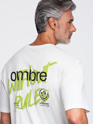 T-shirt męski wiosenny Ombre Clothing ze sklepu: ombre w kategorii: T-shirty męskie - zdjęcie 2F79836-D9D-2071_161404