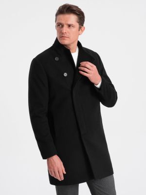 Płaszcz męski casual Ombre Clothing ze sklepu: ombre w kategorii: Płaszcze męskie - zdjęcie 2F79836-D9D-2071_21452