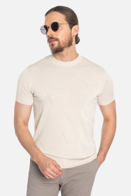 T-shirt męski na wiosnę ze sklepu: Recman w kategorii: T-shirty męskie - zdjęcie 31A0D9F-A33-6574_1038462