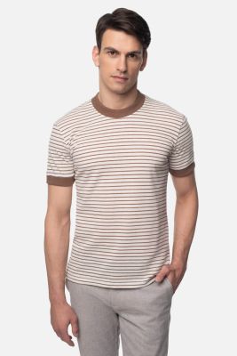 T-shirt męski casual ze sklepu: Recman w kategorii: T-shirty męskie - zdjęcie 31A0D9F-A33-6574_1038511