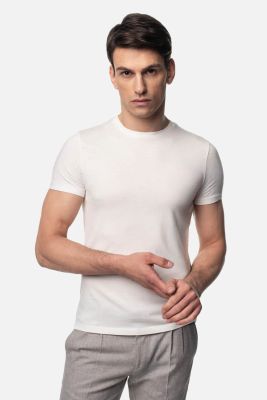 T-shirt męski na wiosnę ze sklepu: Recman w kategorii: T-shirty męskie - zdjęcie 31A0D9F-A33-6574_1038539