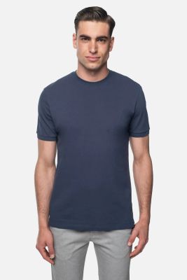 T-shirt męski casual ze sklepu: Recman w kategorii: T-shirty męskie - zdjęcie 31A0D9F-A33-6574_1038546