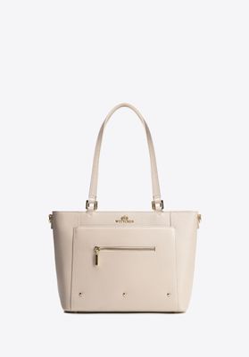 WITTCHEN - Shopper bag elegancka ze sklepu: WITTCHEN w kategorii: Torby Shopper bag - zdjęcie 360172-0C5-11295_100-4E-607-9G
