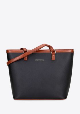 WITTCHEN - Shopper bag ze sklepu: WITTCHEN w kategorii: Torby Shopper bag - zdjęcie 360172-0C5-11295_100-4Y-005-1S