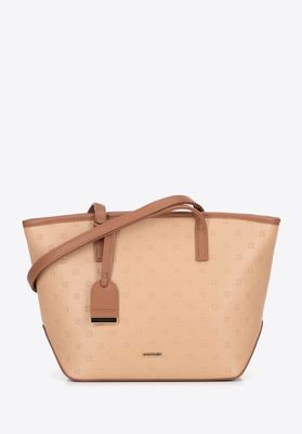 Shopper bag wakacyjna WITTCHEN ze sklepu: WITTCHEN w kategorii: Torby Shopper bag - zdjęcie 360172-0C5-11295_100-4Y-218-9