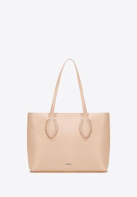 Shopper bag elegancka WITTCHEN ze sklepu: WITTCHEN w kategorii: Torby Shopper bag - zdjęcie 360172-0C5-11295_100-4Y-234-9