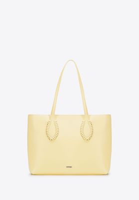 Shopper bag WITTCHEN ze sklepu: WITTCHEN w kategorii: Torby Shopper bag - zdjęcie 360172-0C5-11295_100-4Y-234-Y