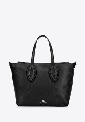 WITTCHEN - Shopper bag elegancka ze sklepu: WITTCHEN w kategorii: Torby Shopper bag - zdjęcie 360172-0C5-11295_101-4E-808-1