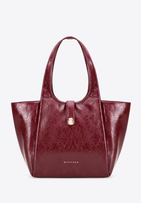 Shopper bag elegancka WITTCHEN ze sklepu: WITTCHEN w kategorii: Torby Shopper bag - zdjęcie 360172-0C5-11295_101-4Y-418-3