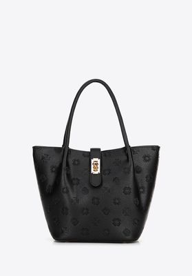 Shopper bag elegancka WITTCHEN ze sklepu: WITTCHEN w kategorii: Torby Shopper bag - zdjęcie 360172-0C5-11295_101-4Y-P00-1