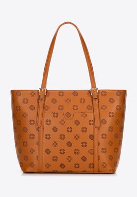 Shopper bag elegancka WITTCHEN ze sklepu: WITTCHEN w kategorii: Torby Shopper bag - zdjęcie 360172-0C5-11295_101-4Y-P05-5