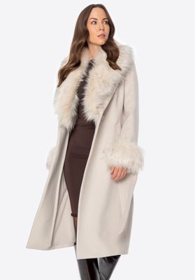 Płaszcz damski casual WITTCHEN ze sklepu: WITTCHEN w kategorii: Płaszcze damskie - zdjęcie 360172-0C5-11295_101-9W-500-0