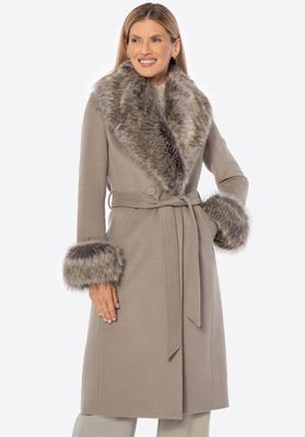 Płaszcz damski jesienny casual WITTCHEN ze sklepu: WITTCHEN w kategorii: Płaszcze damskie - zdjęcie 360172-0C5-11295_101-9W-500-9