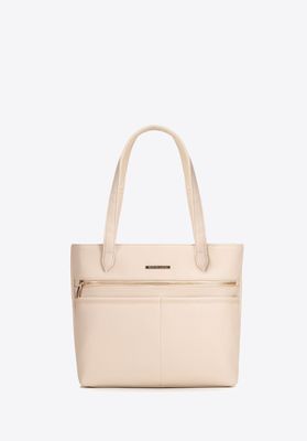 WITTCHEN - Shopper bag elegancka ze sklepu: WITTCHEN w kategorii: Torby Shopper bag - zdjęcie 360172-0C5-11295_102-4Y-012-0