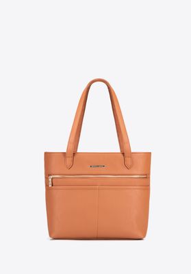 Shopper bag elegancka WITTCHEN ze sklepu: WITTCHEN w kategorii: Torby Shopper bag - zdjęcie 360172-0C5-11295_102-4Y-012-5