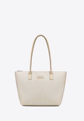 Shopper bag wakacyjna WITTCHEN ze sklepu: WITTCHEN w kategorii: Torby Shopper bag - zdjęcie 360172-0C5-11295_102-4Y-401-0