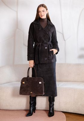 Płaszcz damski casual WITTCHEN ze sklepu: WITTCHEN w kategorii: Płaszcze damskie - zdjęcie 360172-0C5-11295_103-4E-001-8