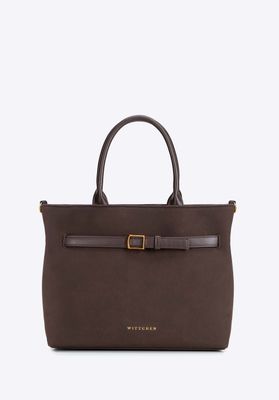 Shopper bag elegancka WITTCHEN ze sklepu: WITTCHEN w kategorii: Torby Shopper bag - zdjęcie 360172-0C5-11295_103-4Y-503-4