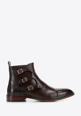 WITTCHEN - Buty zimowe męskie jesienne ze sklepu: WITTCHEN w kategorii: Buty zimowe męskie - zdjęcie 360172-0C5-11295_103-M-500-4