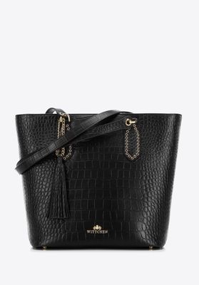 Shopper bag elegancka WITTCHEN ze sklepu: WITTCHEN w kategorii: Torby Shopper bag