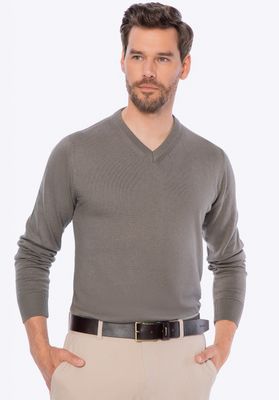 Sweter męski casualowy WITTCHEN ze sklepu: WITTCHEN w kategorii: Swetry męskie - zdjęcie 360172-0C5-11295_M0-99-104-9