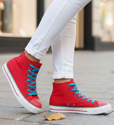 Trampki damskie na wiosnę ze sklepu: Pantofelek24.pl w kategorii: Trampki damskie - zdjęcie 36E097C-33F-2866_18009