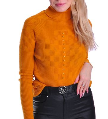 Sweter damski casual ze sklepu: Pantofelek24.pl w kategorii: Swetry damskie - zdjęcie 36E097C-33F-2866_25280