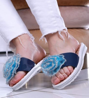 Klapki damskie na lato ze sklepu: Pantofelek24.pl w kategorii: Klapki damskie - zdjęcie 36E097C-33F-2866_26753