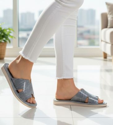 Kapcie damskie na lato ze sklepu: Pantofelek24.pl w kategorii: Kapcie damskie - zdjęcie 36E097C-33F-2866_27964