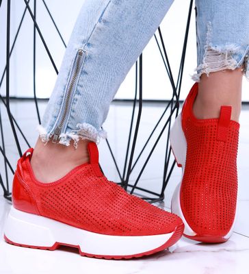 Buty sportowe damskie wiosenne ze sklepu: Pantofelek24.pl w kategorii: Buty sportowe damskie - zdjęcie 36E097C-33F-2866_29318