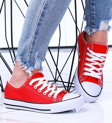 Trampki damskie wiosenne ze sklepu: Pantofelek24.pl w kategorii: Trampki damskie - zdjęcie 36E097C-33F-2866_29400
