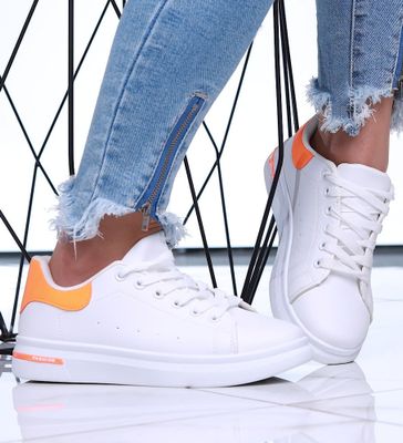 Trampki damskie wiosenne ze sklepu: Pantofelek24.pl w kategorii: Trampki damskie - zdjęcie 36E097C-33F-2866_29703