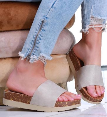 Klapki damskie na lato ze sklepu: Pantofelek24.pl w kategorii: Klapki damskie - zdjęcie 36E097C-33F-2866_29842