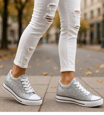 Trampki damskie ze sklepu: Pantofelek24.pl w kategorii: Trampki damskie - zdjęcie 36E097C-33F-2866_30474