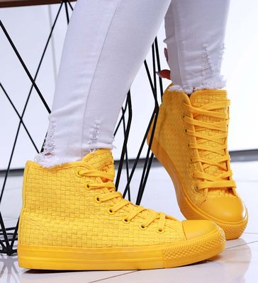 Trampki damskie wiosenne ze sklepu: Pantofelek24.pl w kategorii: Trampki damskie - zdjęcie 36E097C-33F-2866_30613