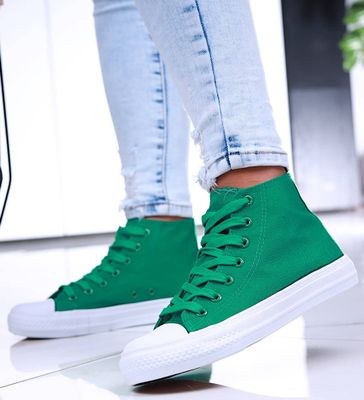 Trampki damskie wiosenne ze sklepu: Pantofelek24.pl w kategorii: Trampki damskie - zdjęcie 36E097C-33F-2866_30620