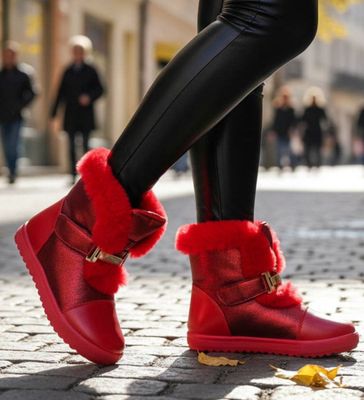 Buty zimowe dziecięce ze sklepu: Pantofelek24.pl w kategorii: Buty zimowe dziecięce - zdjęcie 36E097C-33F-2866_31086
