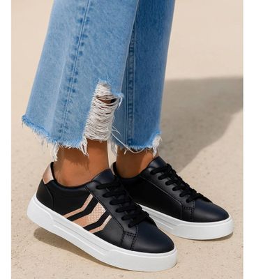 Trampki damskie casual ze sklepu: Pantofelek24.pl w kategorii: Trampki damskie - zdjęcie 36E097C-33F-2866_31179