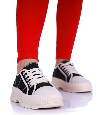 Trampki damskie na wiosnę ze sklepu: Pantofelek24.pl w kategorii: Trampki damskie - zdjęcie 36E097C-33F-2866_31566